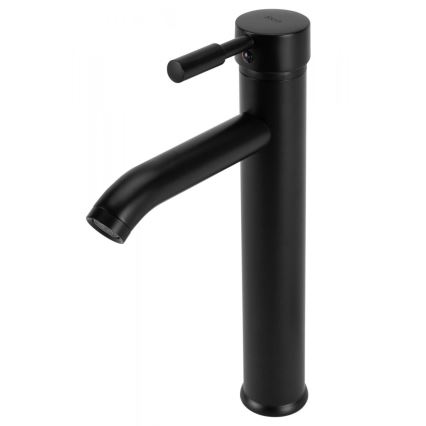 REA-B8665 - Смесител за мивка GRAF, 30,5 см, черен