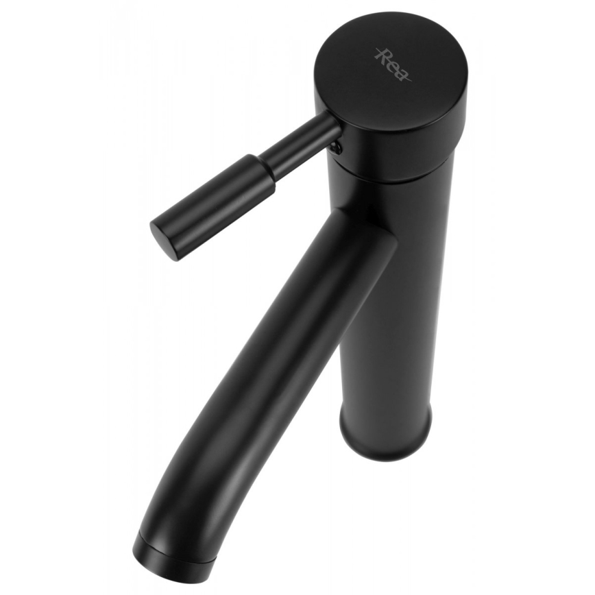 REA-B8665 - Смесител за мивка GRAF, 30,5 см, черен