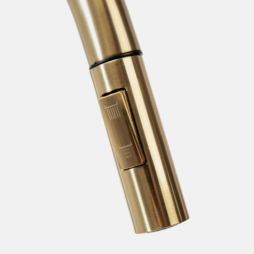 REA-B9148 - Смесител за кухненска мивка с изтегляща се душ-лейка FRESH 39,5 cm четкано злато