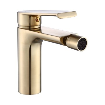 REA-B9970 - Смесител за биде HASS 14,5 cm, с четкано златно покритие