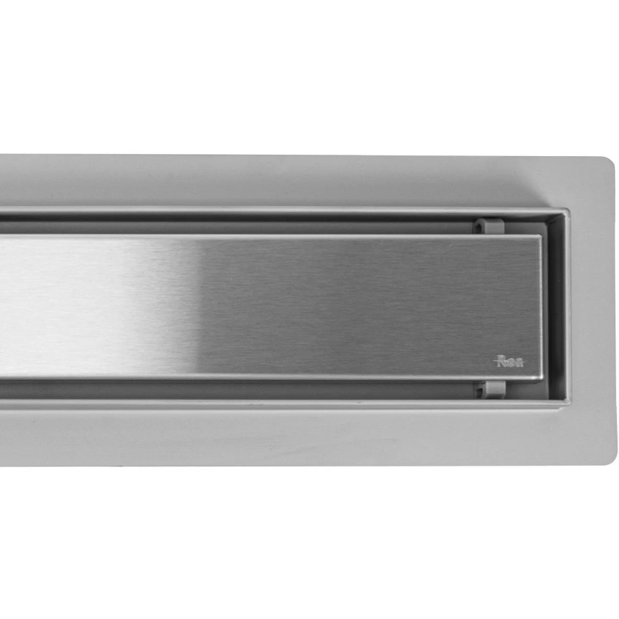 REA-G2503 - Дренажен канал NEOX 80 cm, неръждаема стомана