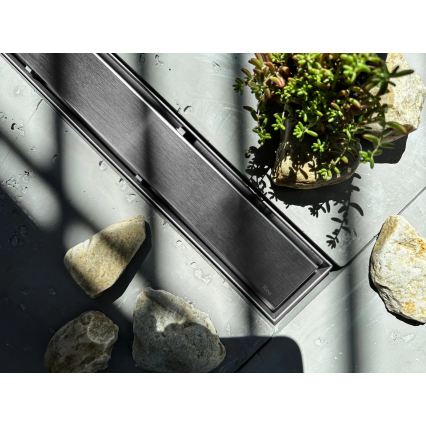 REA-G5806 - Линеен подов сифон NEOX PRO 50 см никел