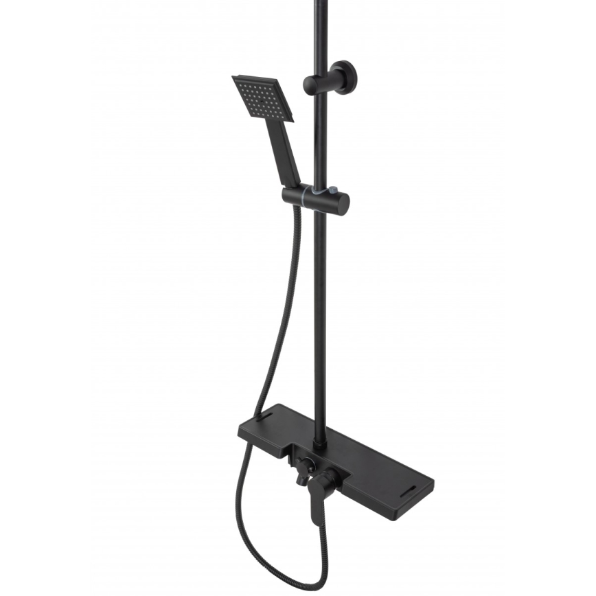 REA-P0636 - Комплект за душ BRAVO в матово черно