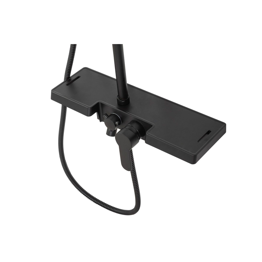 REA-P0636 - Комплект за душ BRAVO в матово черно