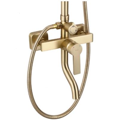 REA-P7841 - Душ комплект с батерия ARGUS, четкано златно покритие