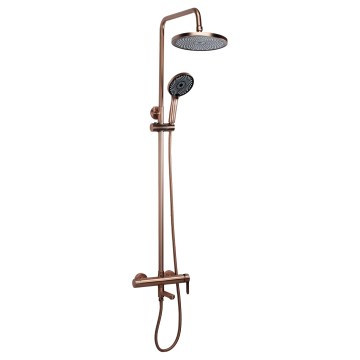 REA-P8715 - Душ комплект със смесител ARCOS, четкан мед