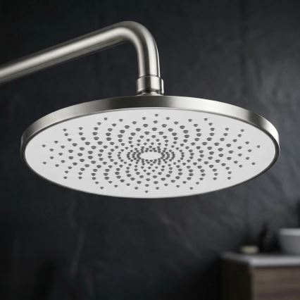 REA-P9498 - Душов комплект със смесител RIVO, четкана стомана
