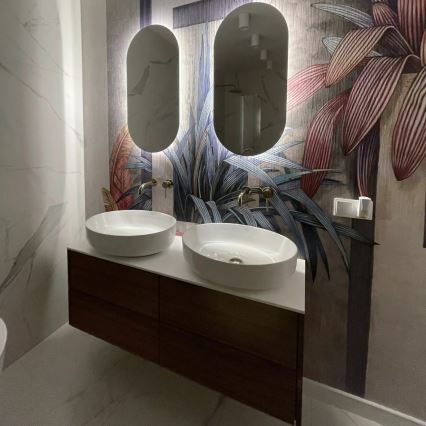 REA-U1223 - Мивка за плот QUEEN 41,5x55 cm керамика/бял гланц