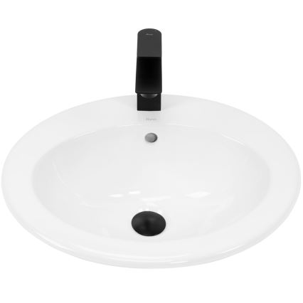 REA-U4122 - Вграден умивалник DALIA 46x51,5 cm керамика/бял гланц