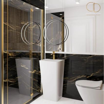 REA-U5637 - Свободно стояща мивка ARIS 37,5x44 cm керамика/гланцово бяла