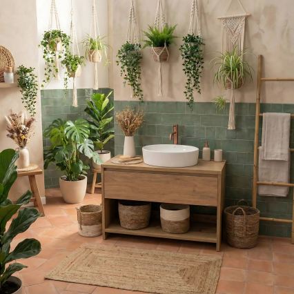 REA-U6370 - Мивка за плот JOANA 38,5x50,5 см керамика/бял гланц