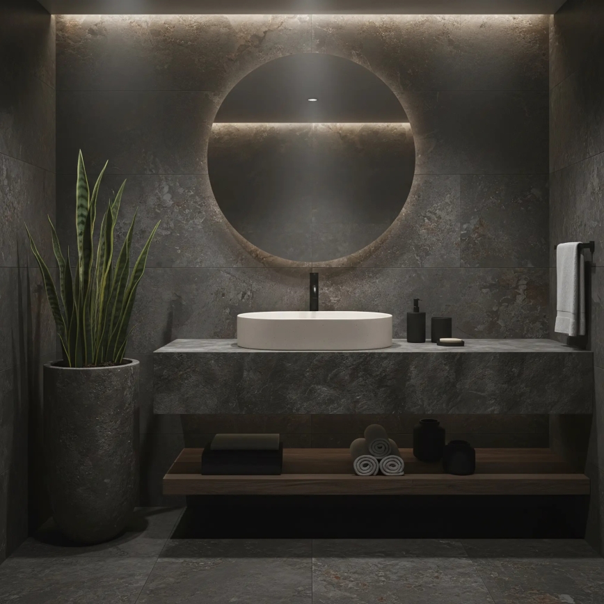 REA-U7341 - Мивка за плот NADIA 38,5x61 см керамика/кремова