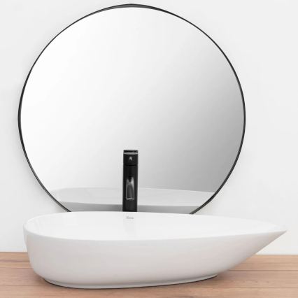 REA-U8537 - Мивка за плот GRETA 40x65,5 cm керамика/бял гланц