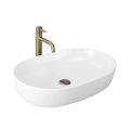 REA-U9653 - Мивка за плот CLEO 41x60,5 см керамична/матова бяла