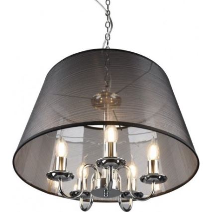 Reality - LED Пендел CIMA 5xE14/40W/230V черен