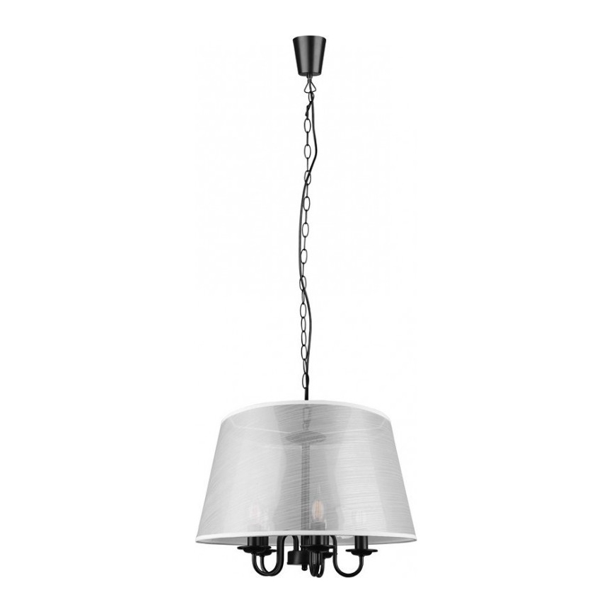 Reality - LED Пендел CIMA 5xE14/40W/230V сив