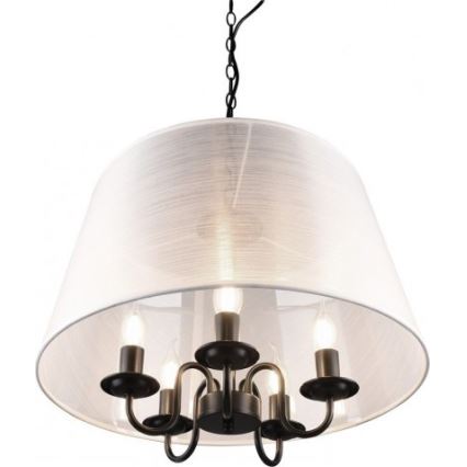 Reality - LED полилей на верига CIMA 5xE14/40W/230V сив