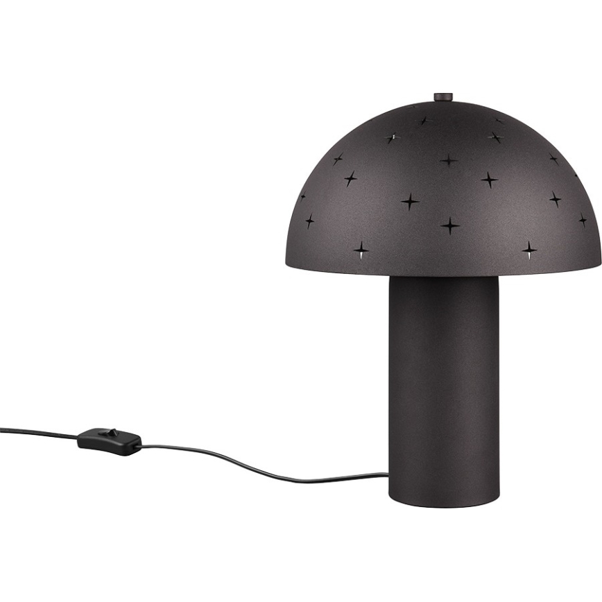 Reality - Настолна лампа SETA 1xE14/28W/230V черна