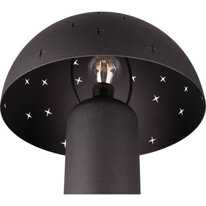 Reality - Настолна лампа SETA 1xE14/28W/230V черна