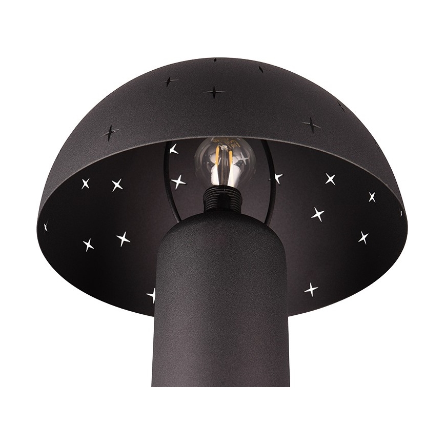 Reality - Настолна лампа SETA 1xE14/28W/230V черна