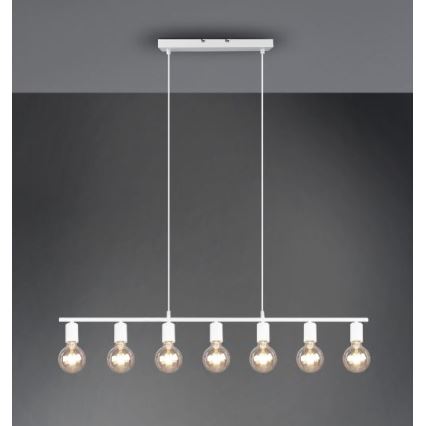 Reality - Висящ полилей VANNES 7xE27/40W/230V