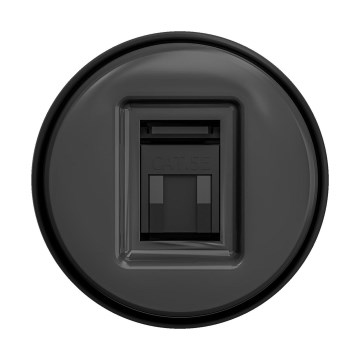 Reblig - Ретро датова розетка без рамка в цвят антрацит