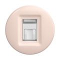 Reblig - Ретро розетка за данни без рамка, старо розова