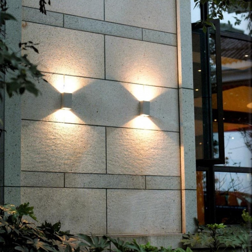RED - Design Rendl - R10353 - LED Екстериорен аплик DIXIE 2xLED/5W/230V IP54
