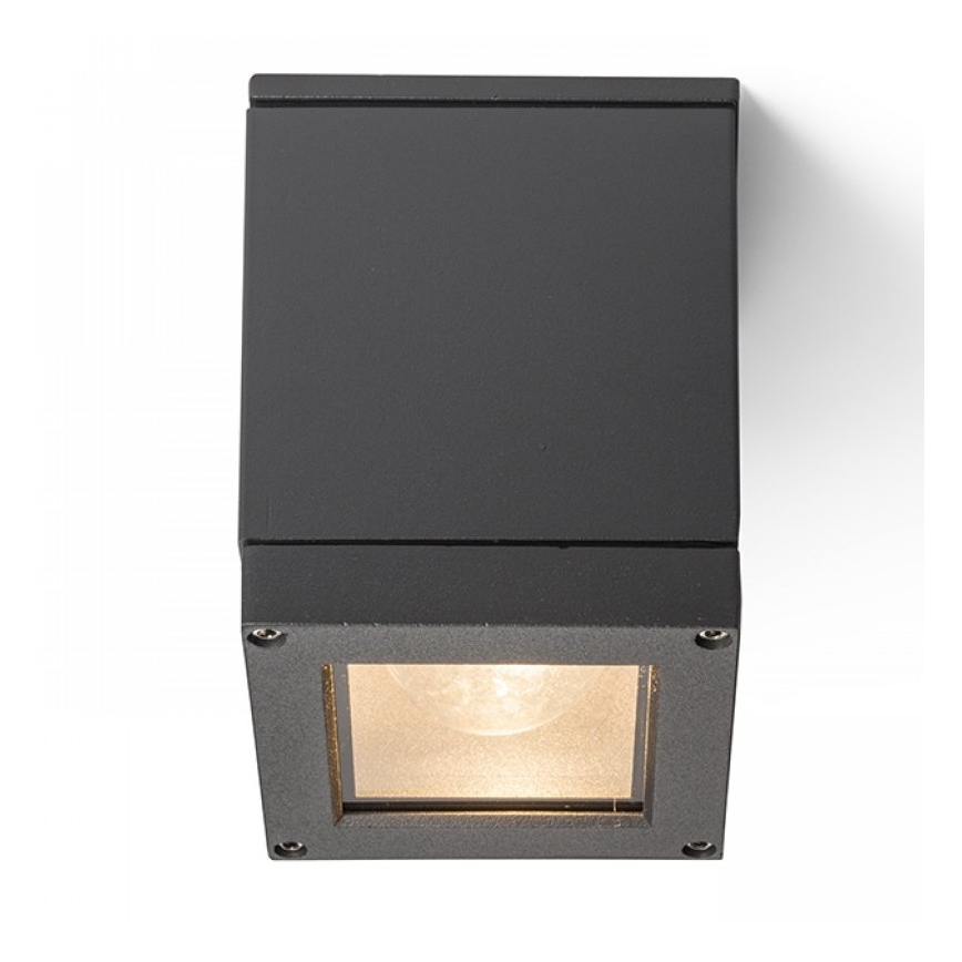 RED - Design Rendl - R10385 - Екстериорна лампа QUADRA 1xE27/75W/230V IP54