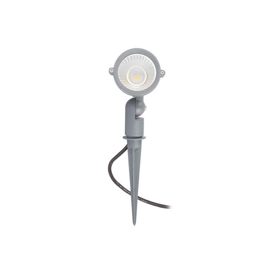RED - Design Rendl - R10527 - LED Екстериорна лампа GARY LED/10W/230V IP65 сива