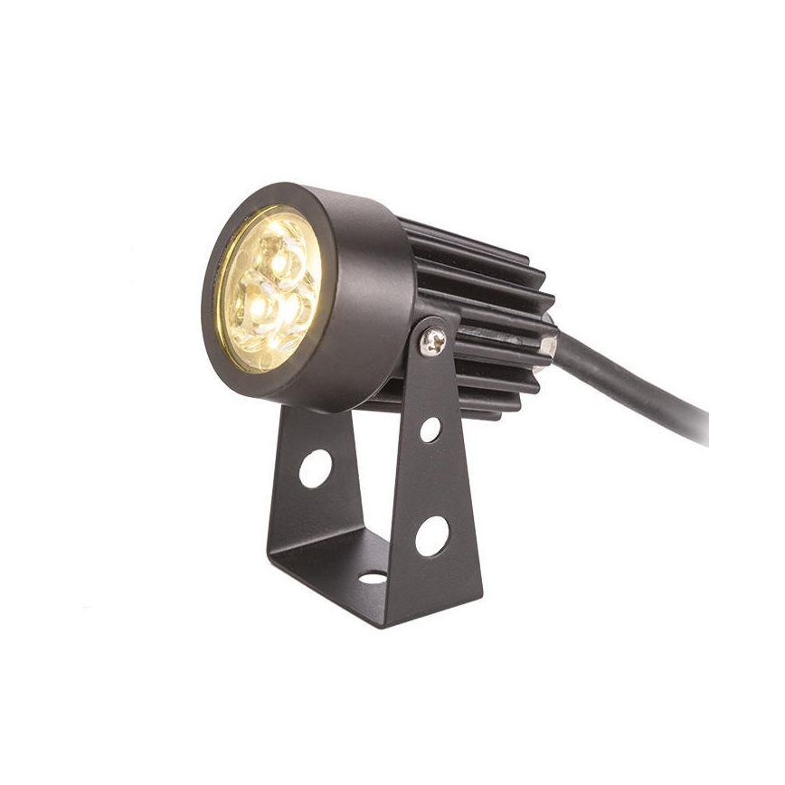 RED - Design Rendl - R10530 - LED Екстериорна лампа GUN LED/3W/230V IP65