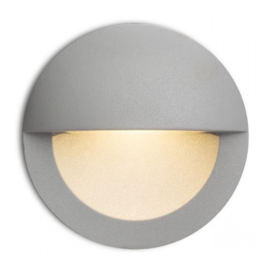 RED - Design Rendl - R10558 - LED Екстериорна вградена лампа ASTERIA LED/3W/230V IP54