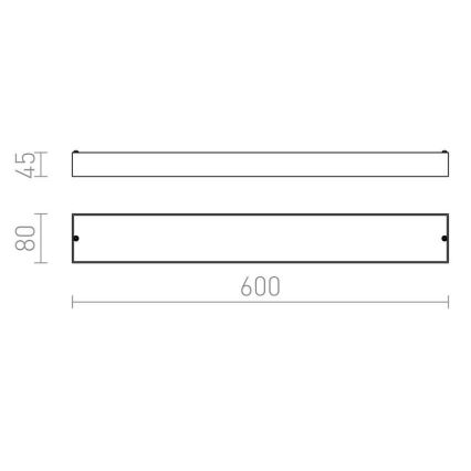 RED - Design Rendl - R11993 - LED Аплик за баня MARINA LED/9W/230V IP44