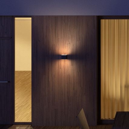 RED - Design Rendl - R12012 - LED Екстериорен аплик CHOIX 2xLED/3W/230V IP54