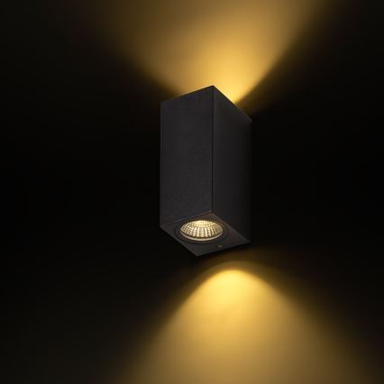 RED - Design Rendl - R12028 - LED Екстериорен аплик KUBI 2xLED/3W/230V IP54
