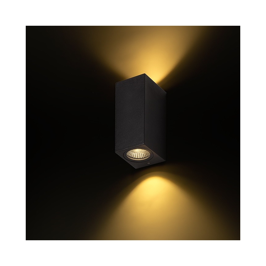 RED - Design Rendl - R12028 - LED Екстериорен аплик KUBI 2xLED/3W/230V IP54
