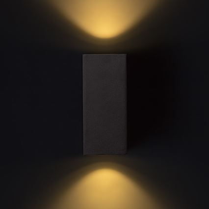 RED - Design Rendl - R12028 - LED Екстериорен аплик KUBI 2xLED/3W/230V IP54