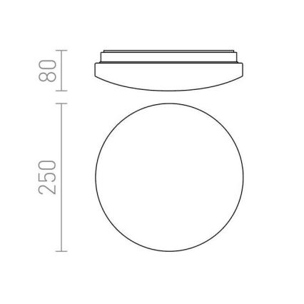 RED - Design Rendl - R12431 - LED Лампа SEMPRE LED/10W/230V