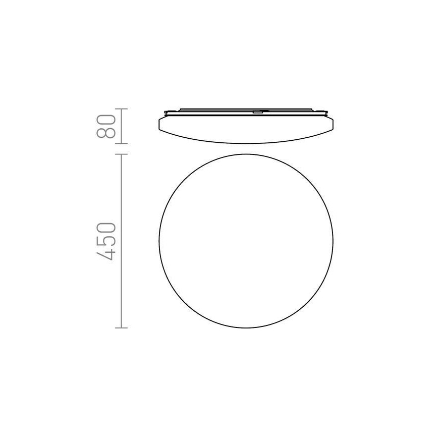 RED - Design Rendl - R12433 - LED Лампа SEMPRE LED/36W/230V кръгла