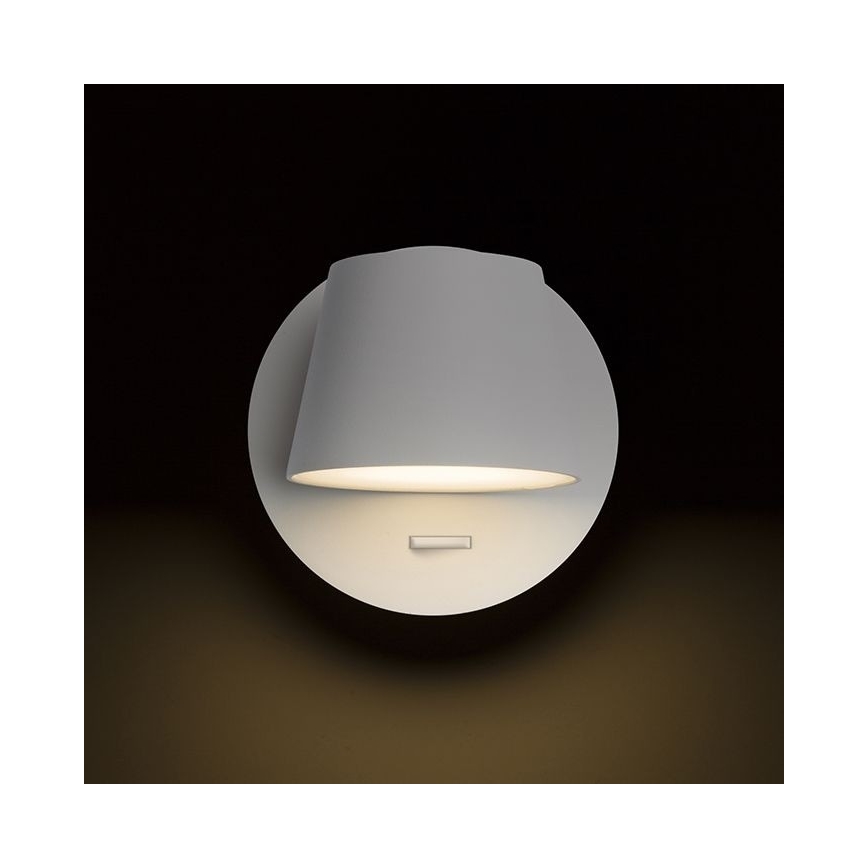 RED-Design Rendl-R12476- LED Стенен прожектор AMADEUS LED/6W/230V бял