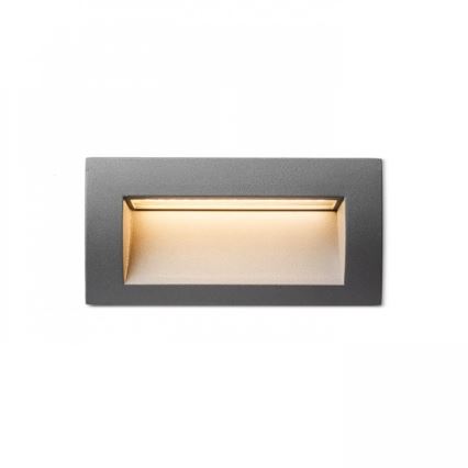 RED - Design Rendl - R12538 - LED Екстериорна лампа за вграждане GORDIQ LED/3W/230V IP65