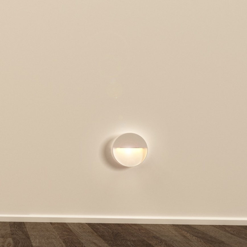 RED - Design Rendl - R12539 - LED Екстериорнен аплик AQILA LED/6W/230V IP54