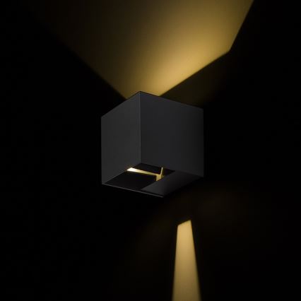 RED - Design Rendl - R12557 - LED Екстериорен аплик CARRE 2xLED/3W/230V IP54