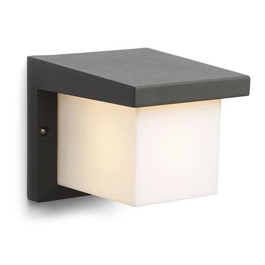 RED - Design Rendl - R12560 - Екстериорен аплик HIDE 1xE27/13W/230V IP44