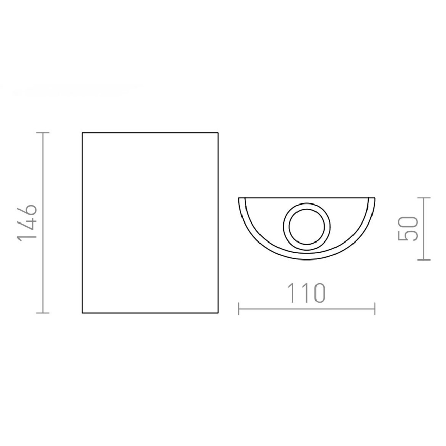 RED - Design Rendl - R12592 - LED Аплик DAFFY LED/6W/230V бял