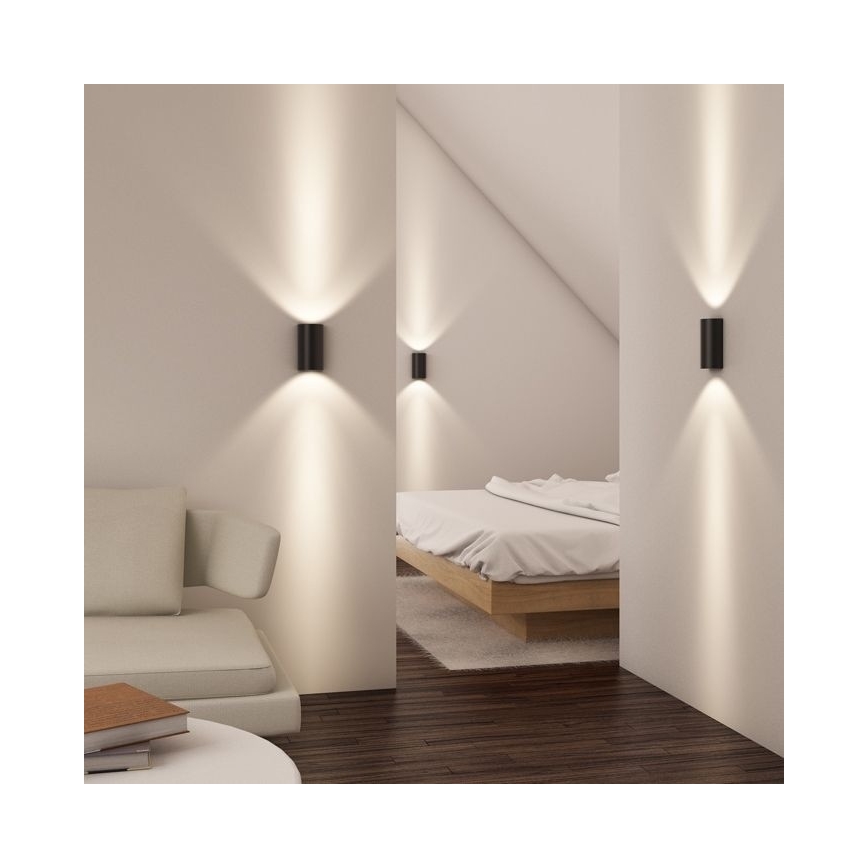 RED - Design Rendl - R12593 - LED Аплик DAFFY LED/6W/230V черен