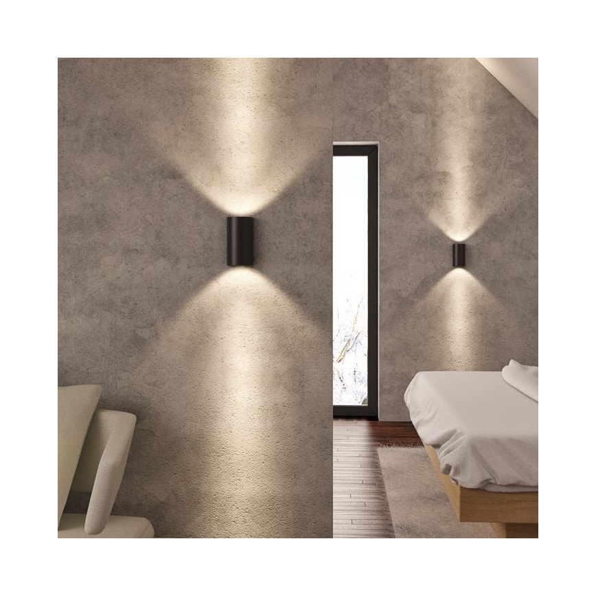 RED - Design Rendl - R12593 - LED Аплик DAFFY LED/6W/230V черен