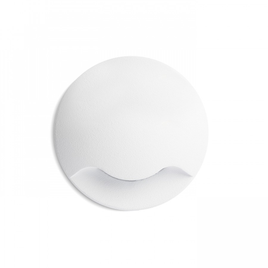 RED - Design Rendl - R12613 - LED Екстериорна лампа за вграждане KICK LED/1W/230V IP54