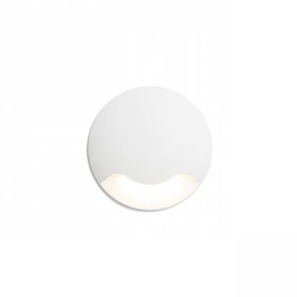 RED - Design Rendl - R12613 - LED Екстериорна лампа за вграждане KICK LED/1W/230V IP54