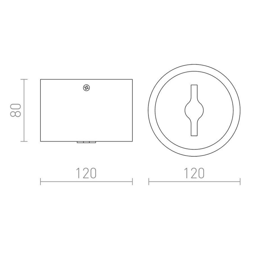 RED - Design Rendl - R12633 - LED Димируем спот KELLY LED/15W/230V бял